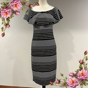Romeo & Juliet striped midi dress